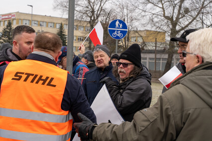 Strajk rolników w Elblągu. Tak go relacjonowaliśmy