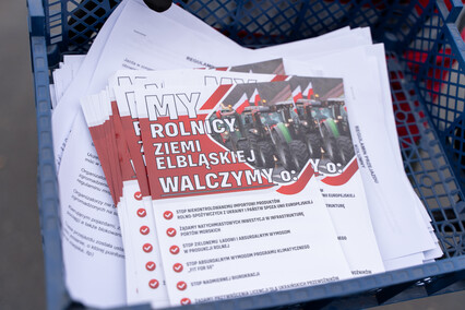 Strajk rolników w Elblągu. Tak go relacjonowaliśmy