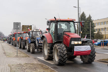 Strajk rolników w Elblągu. Tak go relacjonowaliśmy