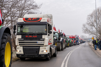 Strajk rolników w Elblągu. Tak go relacjonowaliśmy