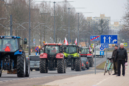 Strajk rolników w Elblągu. Tak go relacjonowaliśmy