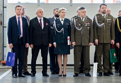 Komendant żegna się ze strażacką służbą