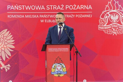 Komendant żegna się ze strażacką służbą