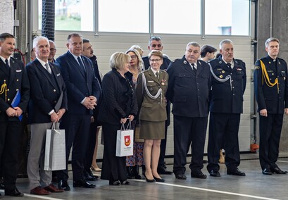 Komendant żegna się ze strażacką służbą