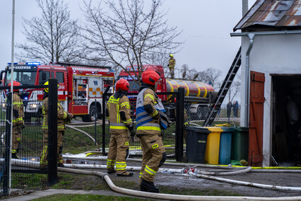 Spłonęła stodoła