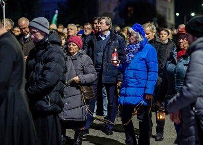 Wierni przeszli przez Elbląg w Drodze Krzyżowej