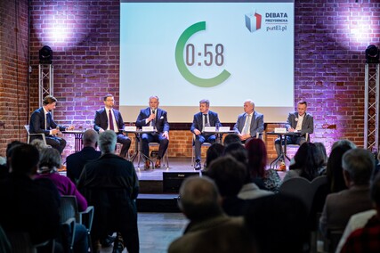 Kandydaci na prezydenta Elbląga zmierzyli się w przedwyborczej debacie