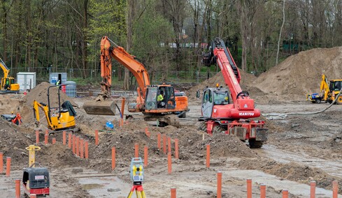 Co słychać na budowie kąpieliska?