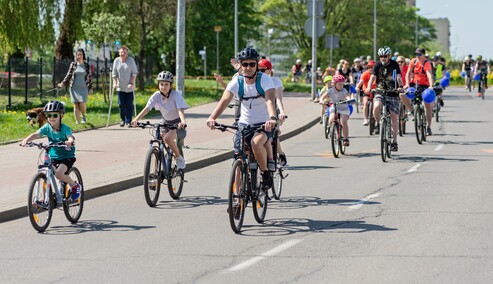Rowerowe świętowanie
