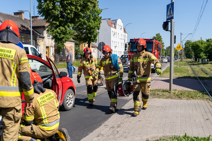 Problematyczna kolizja na Grunwaldzkiej