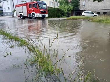 Elbląg podtopiony