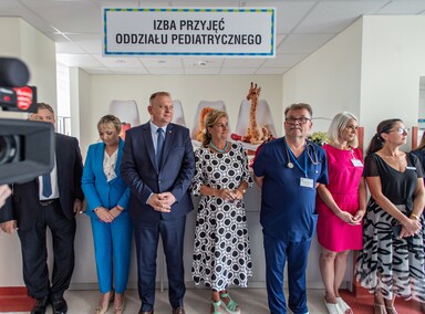 Pediatria uroczyście przeniesiona Pediatria uroczyście przeniesiona