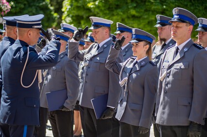 Policjanci świętują