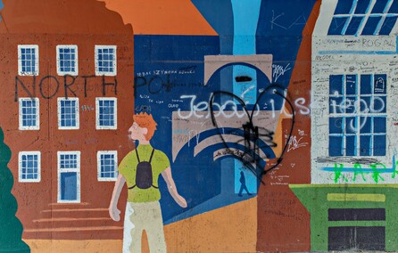 Śladem elbląskich murali