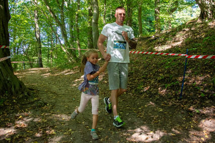 „Mama, dawaj“. Zobacz zdjęcia z Jump&Run w Bażantarni