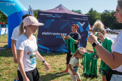 „Mama, dawaj“. Zobacz zdjęcia z Jump&Run w Bażantarni