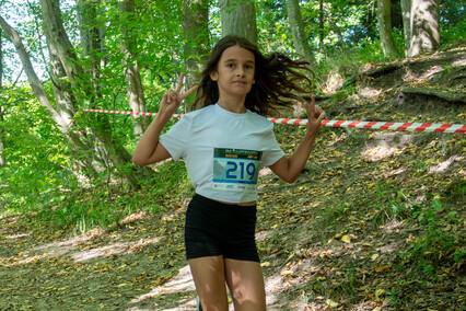 „Mama, dawaj“. Zobacz zdjęcia z Jump&Run w Bażantarni