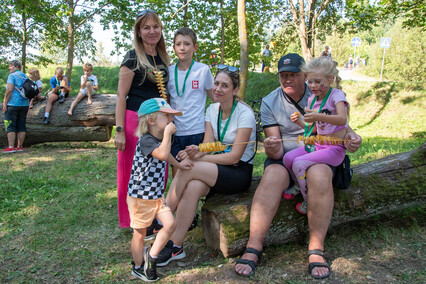 „Mama, dawaj“. Zobacz zdjęcia z Jump&Run w Bażantarni