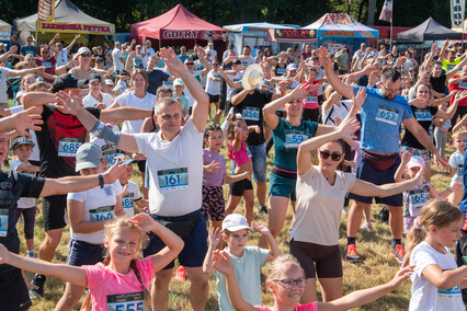 „Mama, dawaj“. Zobacz zdjęcia z Jump&Run w Bażantarni