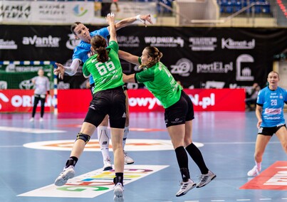 Wicemistrzynie za mocne