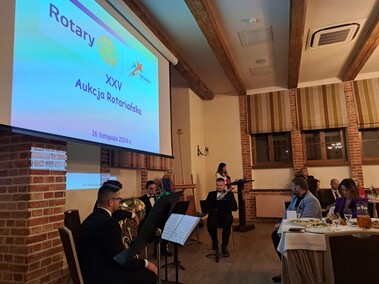 Sukces aukcji Klubu Rotary