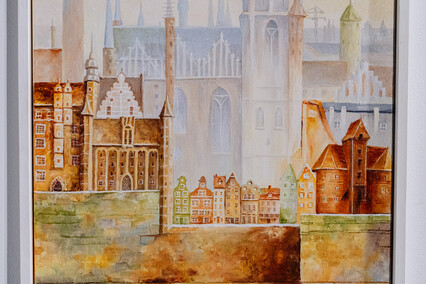 Malujące małżeństwo w Galerii EL