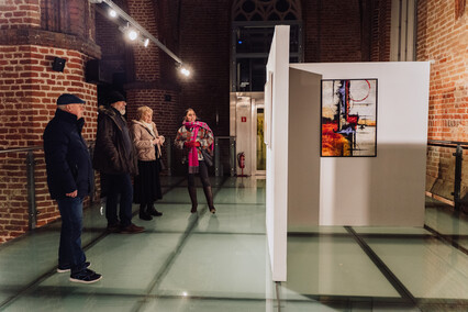 Malujące małżeństwo w Galerii EL