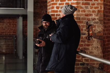 Malujące małżeństwo w Galerii EL