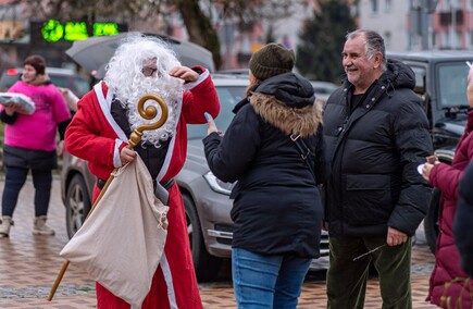 Gorący bigos, jemioła i życzenia od rolników