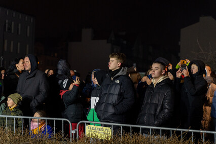 Tak Elbląg powitał nowy rok
