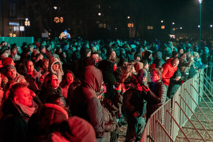 Tak Elbląg powitał nowy rok