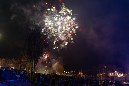 Tak Elbląg powitał nowy rok
