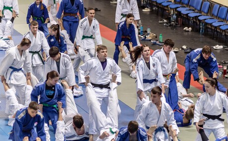 Judocy trenują w Elblągu