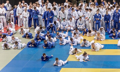 Judocy trenują w Elblągu
