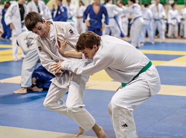 Judocy trenują w Elblągu