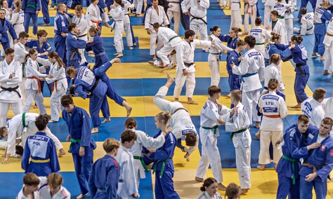 Judocy trenują w Elblągu