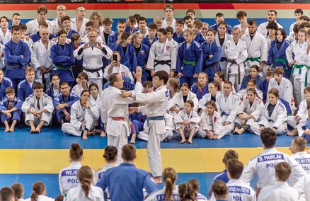 Judocy trenują w Elblągu