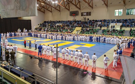 Judocy trenują w Elblągu