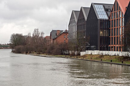 Poziom wody w rzece Elbląg obniża się. Pogotowie odwołane  (aktualizacja) 