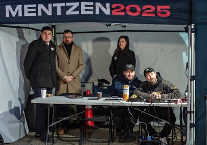 Sławomir Mentzen w Elblągu: Odrzucę pakt migracyjny i uszczelnię granice
