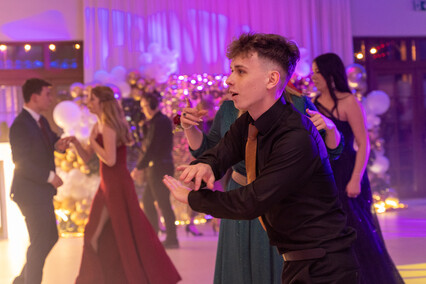 Walentynkowa studniówka Zespołu Szkół Technicznych