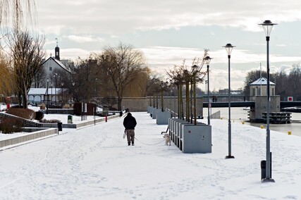 W Elblągu zimowo. Zobacz zdjęcia