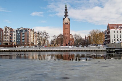 W Elblągu zimowo. Zobacz zdjęcia