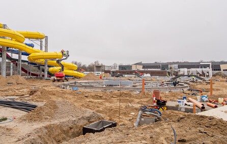 Kompleks basenów coraz bliżej otwarcia