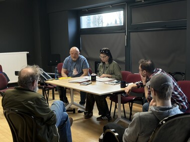 Próby do czarnej komedii w teatrze