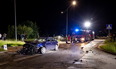 Zderzenie na Modrzewinie