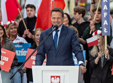 Rafał Trzaskowski w Elblągu. „Tych podziałów naprawdę już wystarczy” Rafał Trzaskowski w Elblągu. „Tych podziałów naprawdę już wystarczy”