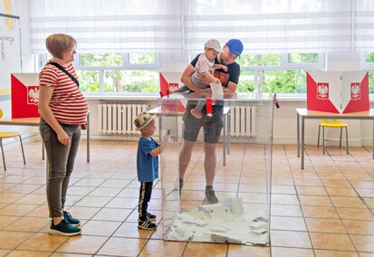 Elblążanie wybierają prezydenta Polski, frekwencja wyższa niż 2 tygodnie temu