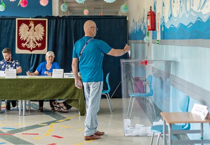 Elblążanie wybierają prezydenta Polski, frekwencja wyższa niż 2 tygodnie temu