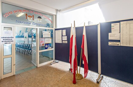 Elblążanie wybierają prezydenta Polski, frekwencja wyższa niż 2 tygodnie temu
